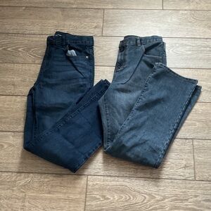 Boys Dark Blue Straight and Bootcut Jeans